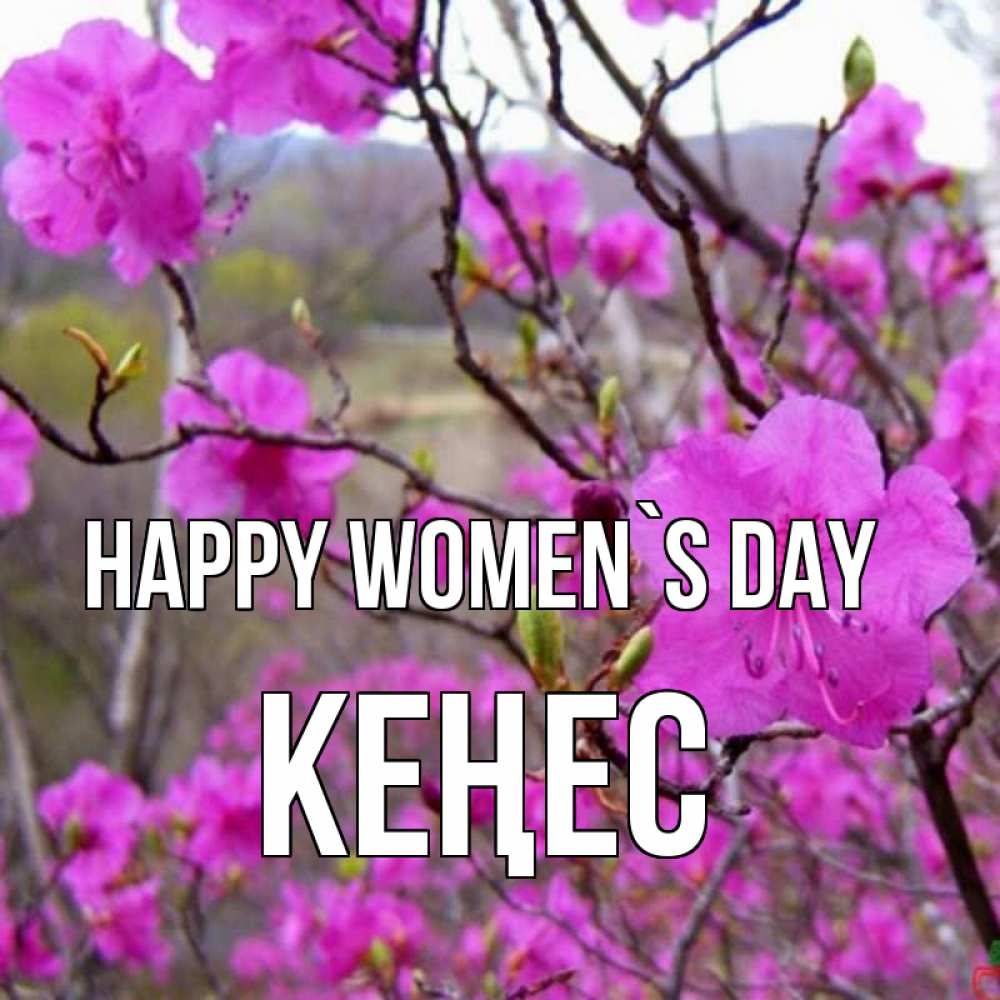 Greetings card с именем, Кеңес happy women`s day международный женский день Greetings with text for free download 